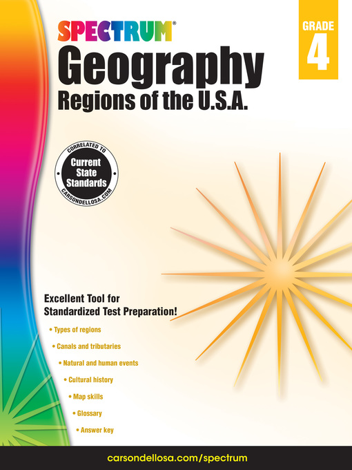 Title details for Spectrum Geography, Grade 4 by Spectrum - Available